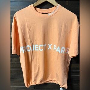Project X Paris Orange T-Shirt made in Paris